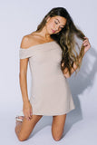 Off Shoulder Mini Dress