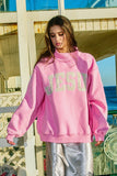 IT2594E-JESUSCAMO Embroidered Camouflage Mockneck Sweatshirt