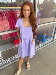 Lucy Mae Lavender Dress