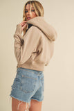 Deva Cropped Hooded