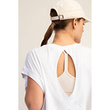 VISCOSE MODAL OPEN BACK TOP