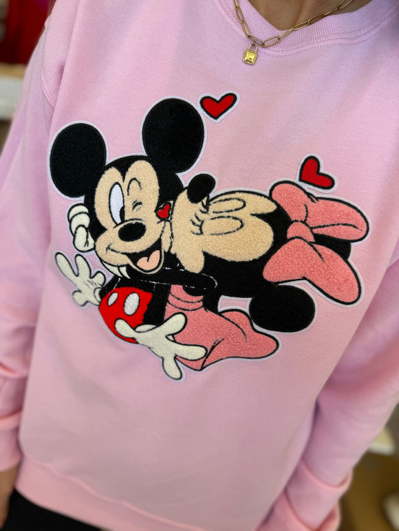 Mickey Loves Minnie Sweatshirt