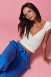 PT17865 - Alina Slim Fit V-neck Top