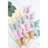 Matte Butterfly Hair Claw