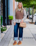 Sinclair Quilted Crossbody Latte S VQ