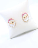 I Believe Santa Earring Pink
