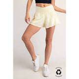 V CROSSOVER FLARED SHORT