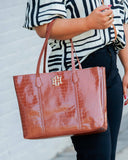 Heath Tote Bag Saddle EC