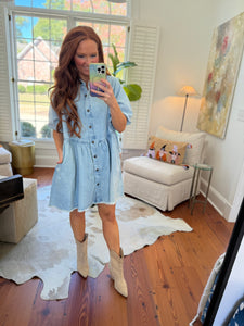 The Deila Denim Dress