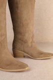 JULIETTE SLEEK MODERN WESTERN TALL BOOTS