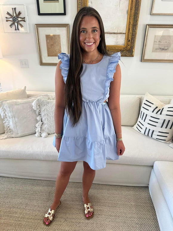 The Acey Powder Blue Dress