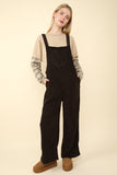 Black Corduroy Jumpsuit