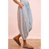STRIPES BALLOON PANTS