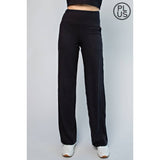 PLUS BUTTER SOFT STRAIGHT CASUAL YOGA PANTS