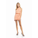 Halter Romper With Elasticized Waist