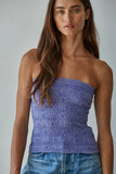 S1241A | Knit Modal Nylon Spandex Seamless Jacquard Tube Top
