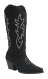 Western Mid Calf Boots