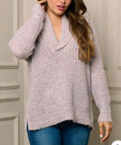 Lavender Multi Sweater