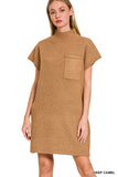 Deep Camel Sweater Dress