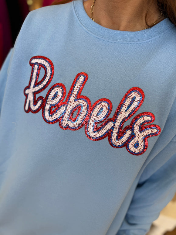 Rebels Sequin Patch Sweatshirt