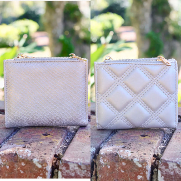 Monica Double Zip Wallet