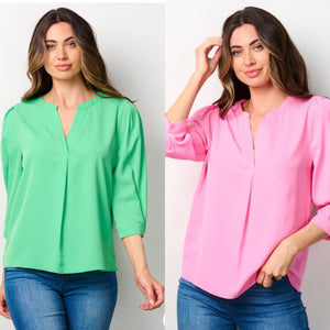 Callie VNeck Blouse