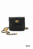 Leomi Crossbody Belt Chain Bag