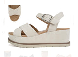 Clever Beige Wedge