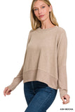 Ash Mocha Brushed Sweater