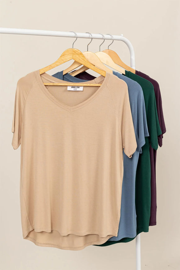 Taupe Soft VNeck