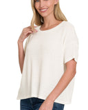 The Danielle Textured Tee