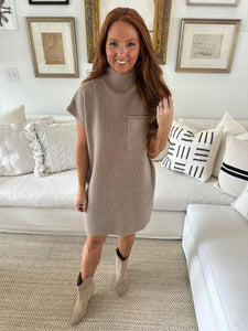 Mocha Sweater Dress