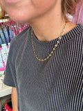 Gold Shell Necklace