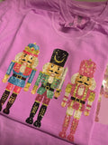 Lavender Glitter Nutcracker Tee