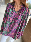 The Lynne Multi Color Leopard Top