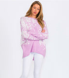 Lilac Lindy Soft Sweater