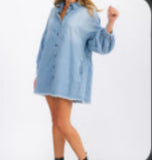 Blake Denim Longsleeve Dress