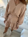 Taupe Emily Dress