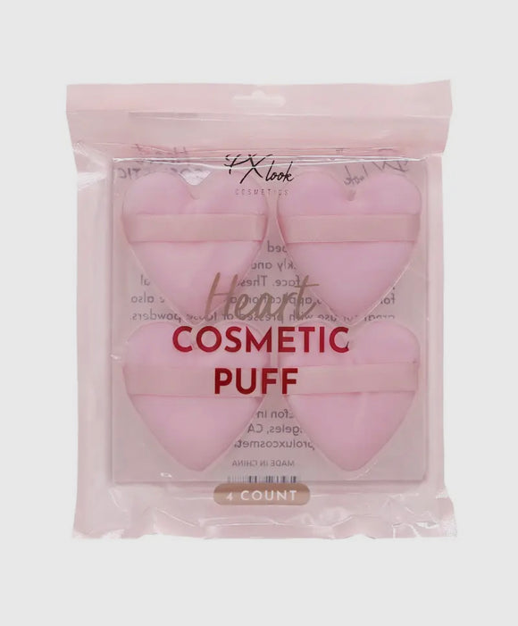 Heart Cosmetic Puffs