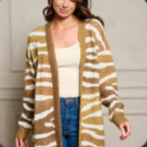 Camel Cozy Cardigan