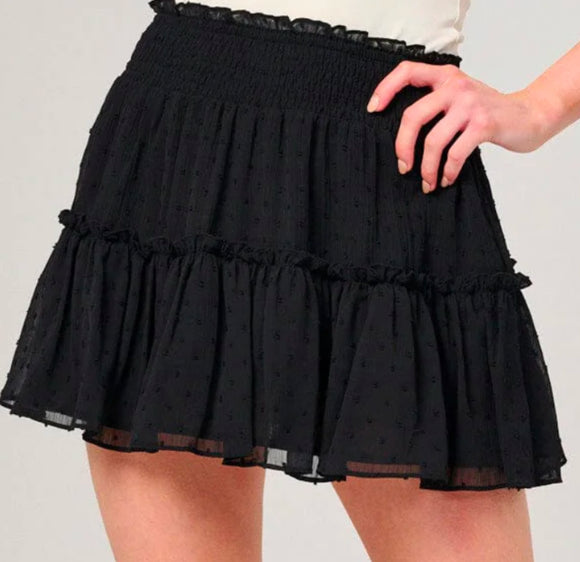 Black Smock Skirt