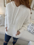 Ivory Fuzzy Pullover