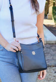 Caroline Hill Bethany Crossbody Black