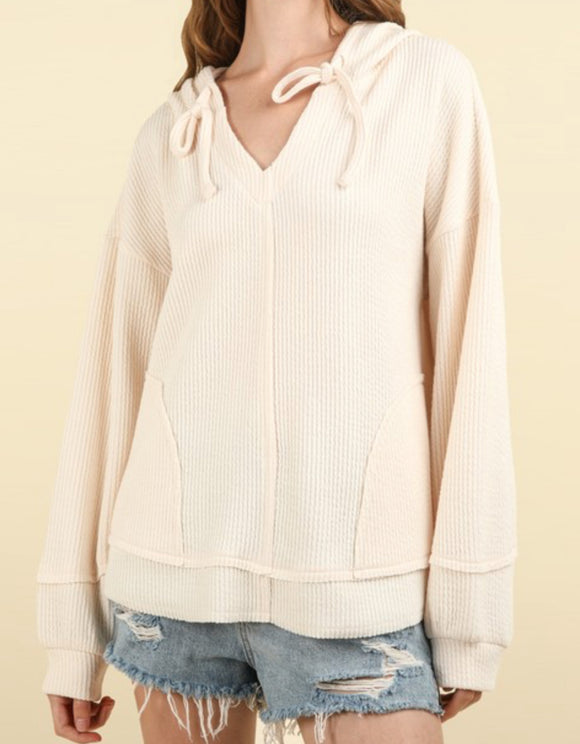 The Holly Cream Pullover