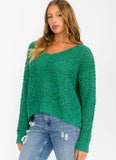 Green Adelle Sweater