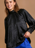 Black Silk Shane Blouse