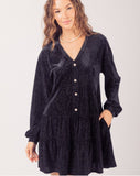 The Madeline Velvet Sparkle Dress