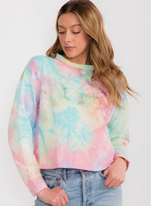 Tie Dye Candy Swirl Top