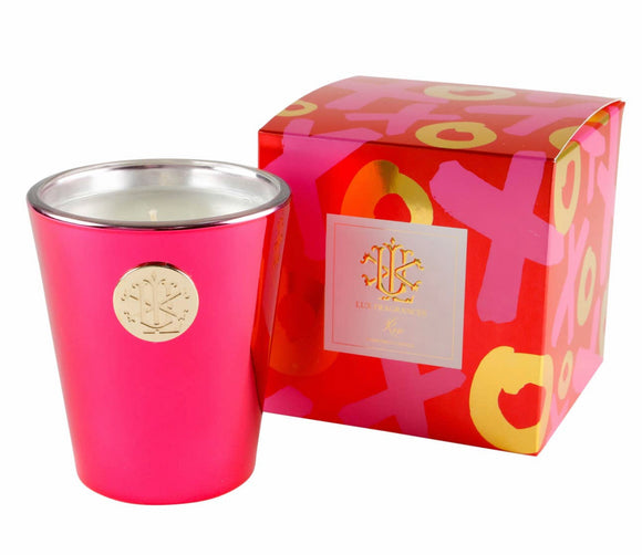 Lux Fragrances Rose 8 oz Box Candle