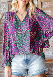 The Lynne Multi Color Leopard Top